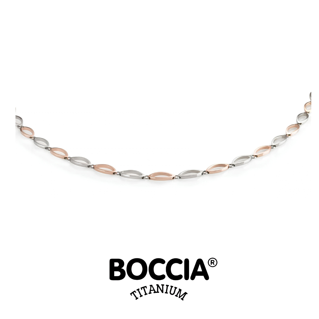 Boccia Titanium 0846-03 鈦金屬 / 鍍金項鍊 