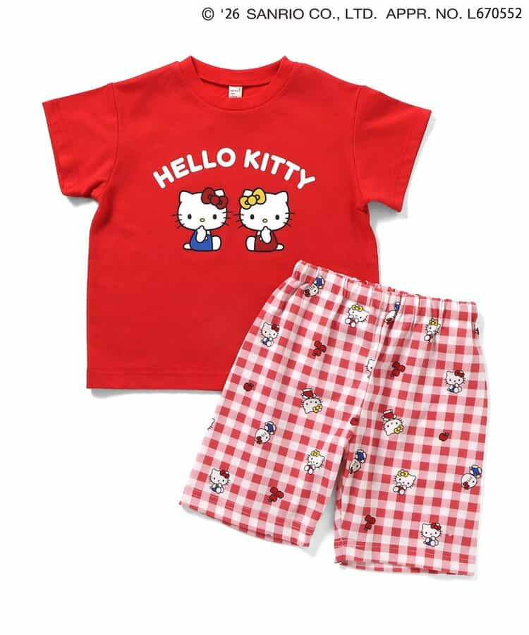 🇯🇵預訂 日本直送🇯🇵Apres les cours x Sanrio系列七色人物印花清涼觸感短袖家居服上下套裝