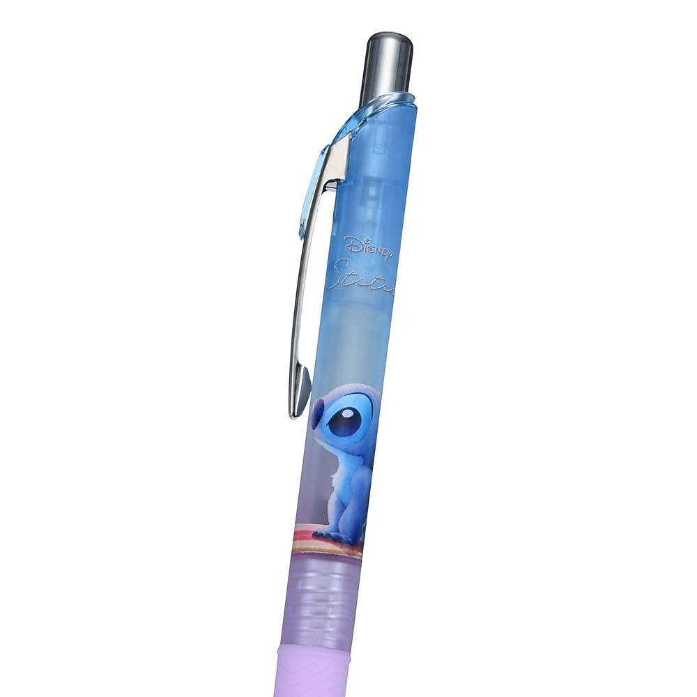 現貨｜【日本 Disney Store 限定】Stitch 史迪仔 日本製 Pentel EnerGel 0.5mm 黑色 啫喱筆 209053