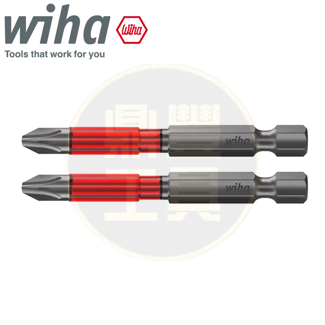 Wiha 單頭沖擊批頭PH2x65mm (2支裝) WI91001C