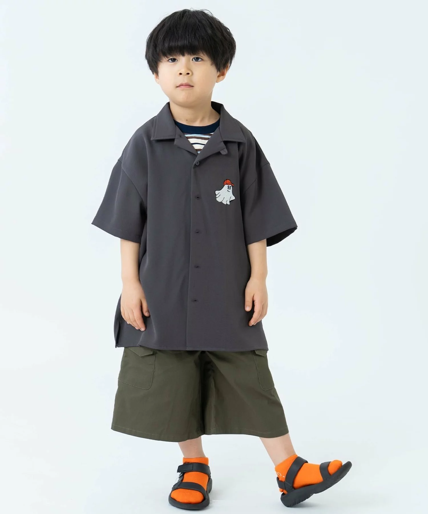 🆕【⭐訂購⭐】🇯🇵日本直[🌀渡假風 前後刺繡 開胸襯衫［3款選］🌀 [ELHA-0036][260908]