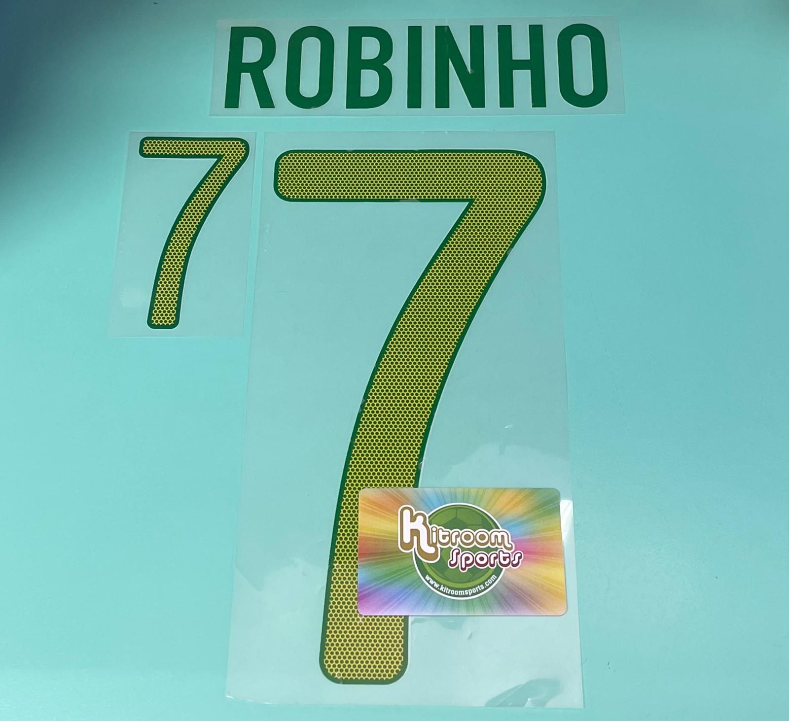 2012 Brasil Home Nameset #7 ROBINHO