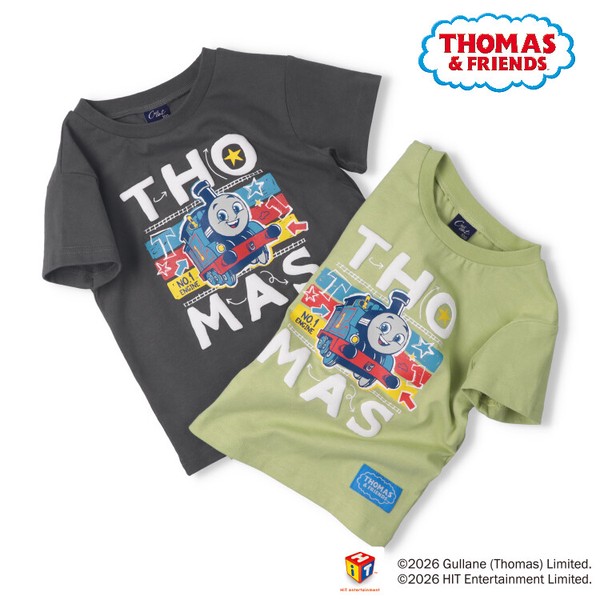 🆕【⭐訂購⭐】  日本直送🌀#Thomas 3D泡棉印花 短袖Tee［2款選］🌀[ELCA-0242][260426]