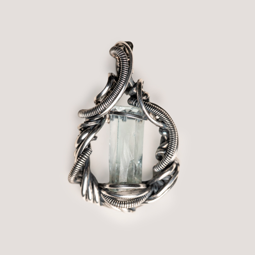 WAS 海藍寶頸鏈 - Aquamarine Pendant