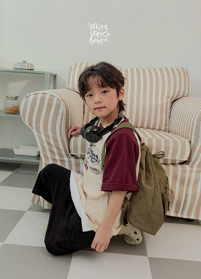 🇰🇷WhiteSketchBook tee