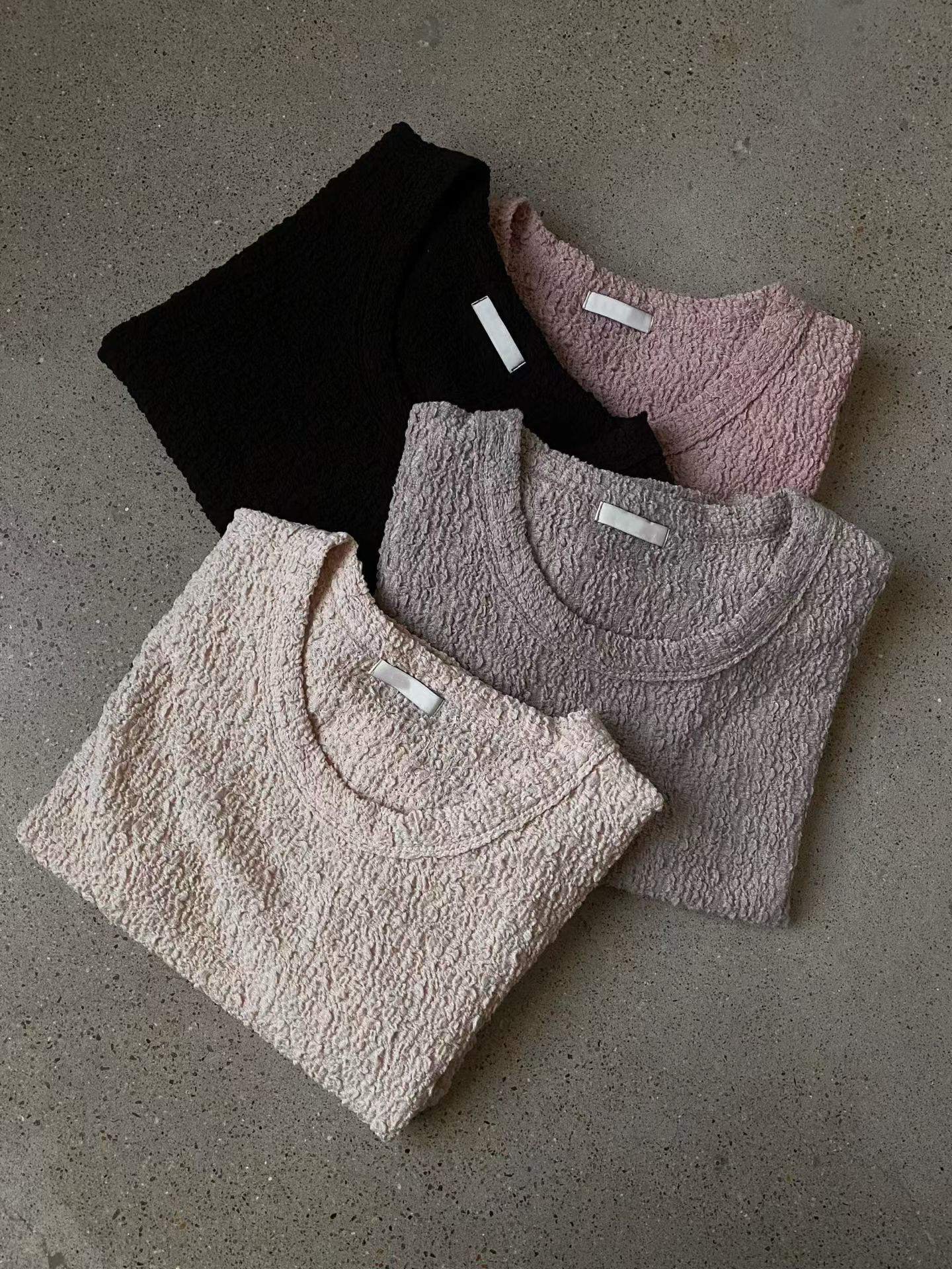 (預購優惠) Textured top #top115