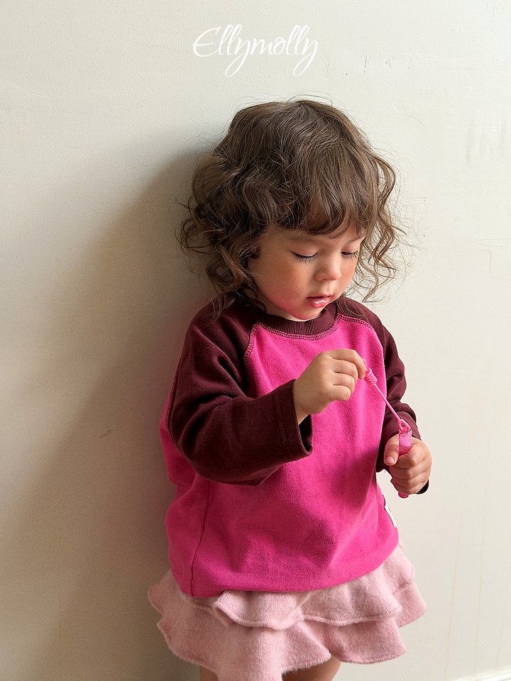 Ellymolly | Raon color raglan t