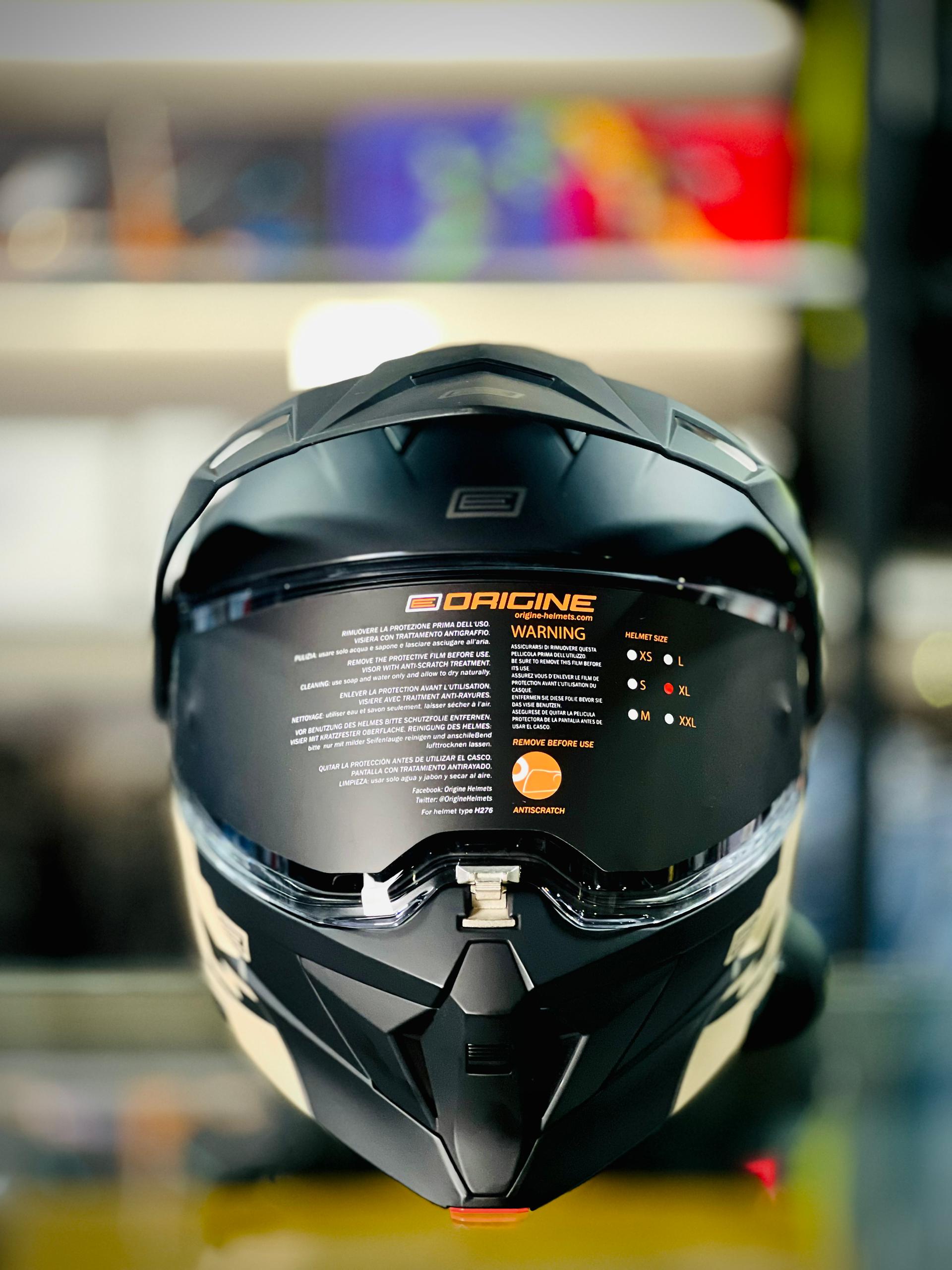 ORIGINE ADVENTURE CYBORG Helmet | Flip Up Touring Helmet | Stylish & Comfortable | ECE 22.06