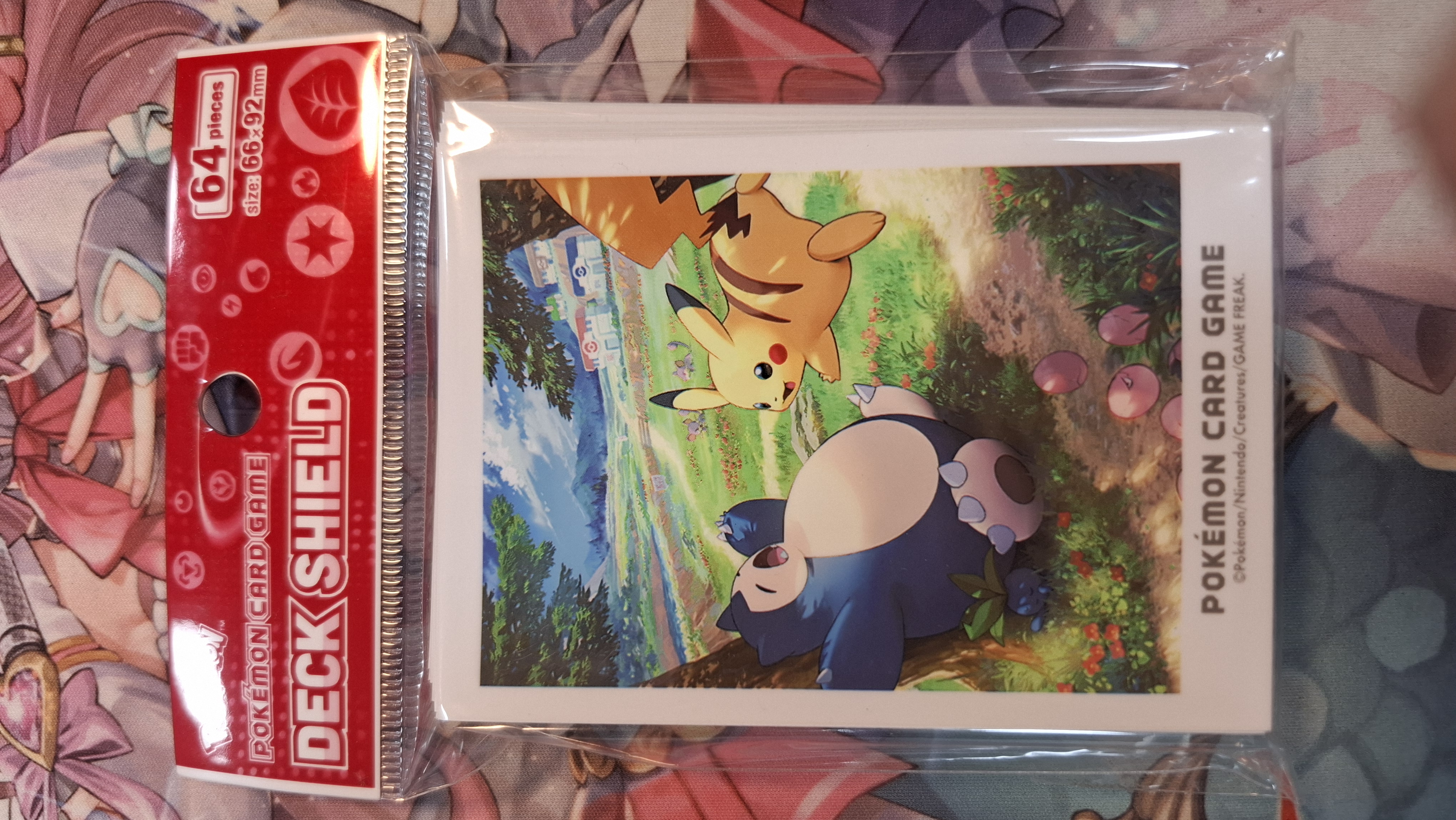 Pokemon「皮卡丘&卡比獸」卡套