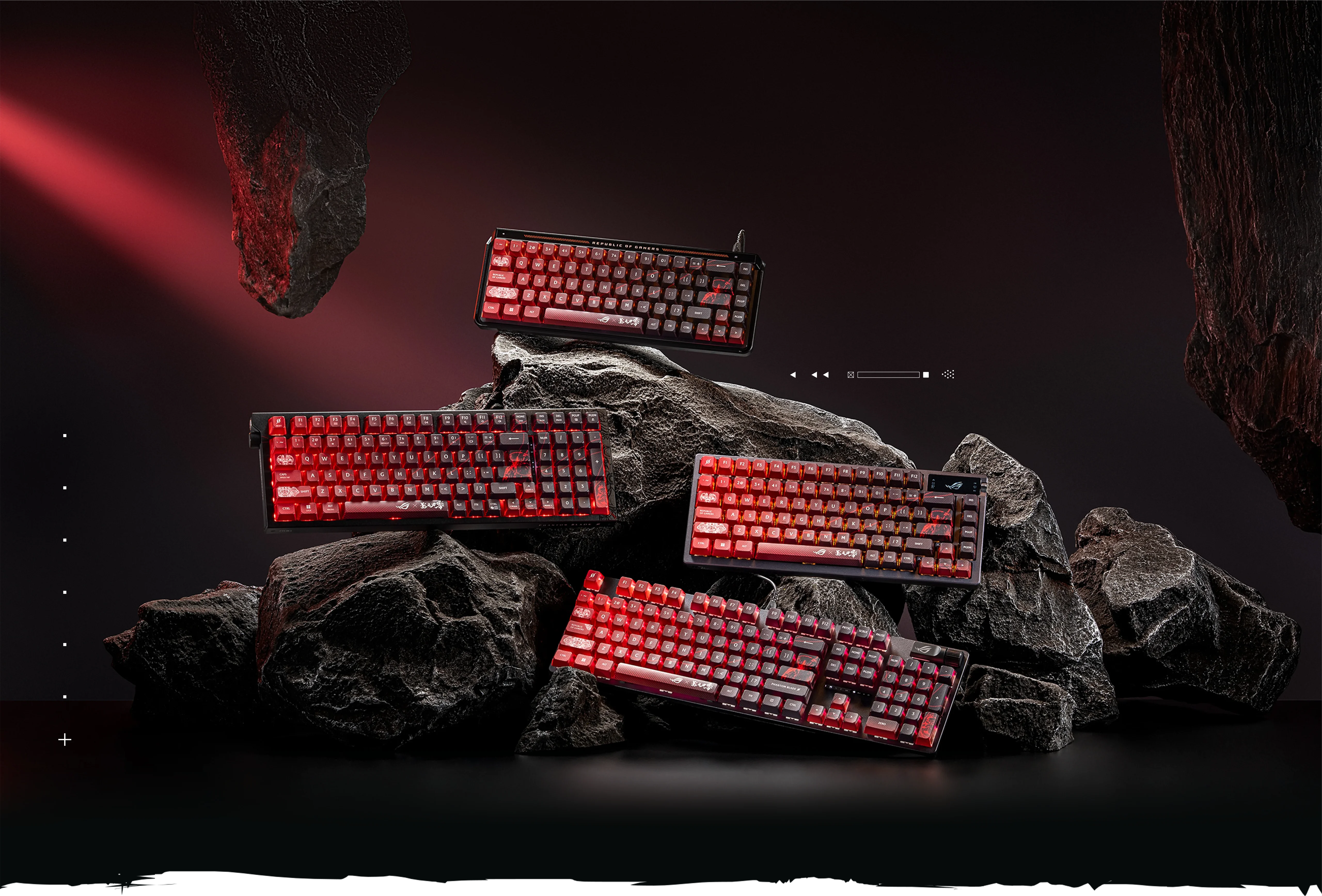 ASUS ROG Keycap Set 幻刃零式 Phantom Blade Zero Edition
