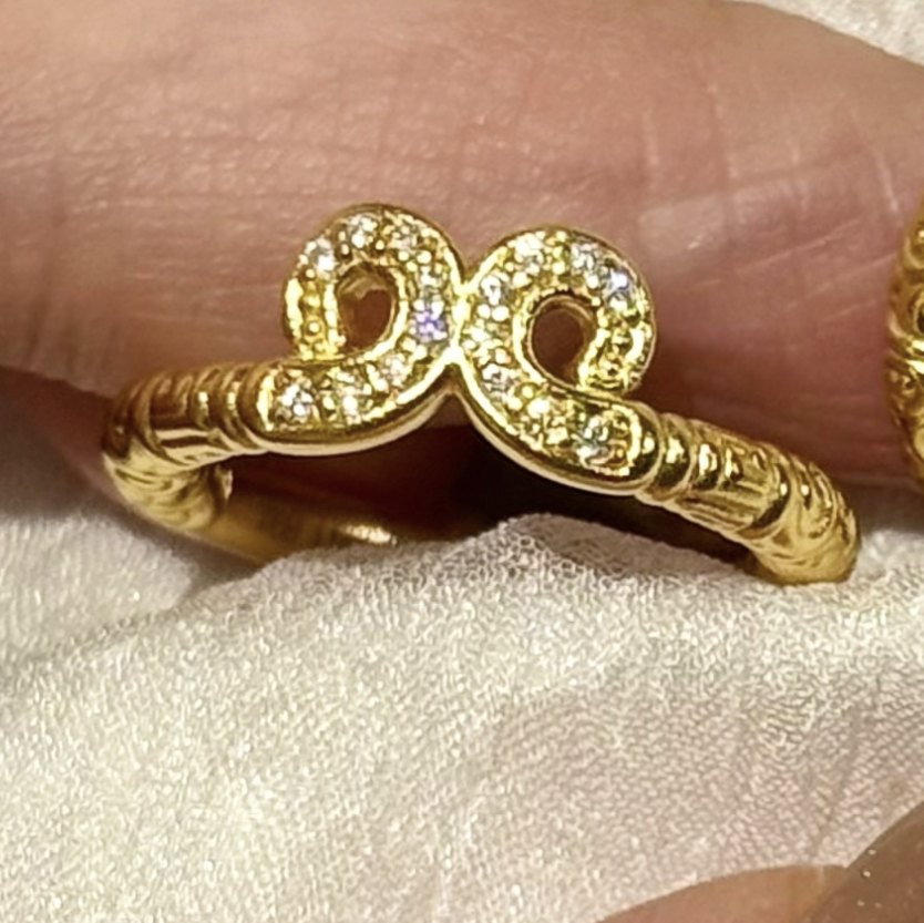 【5D工艺】镶嵌紧箍咒/金箍棒戒指