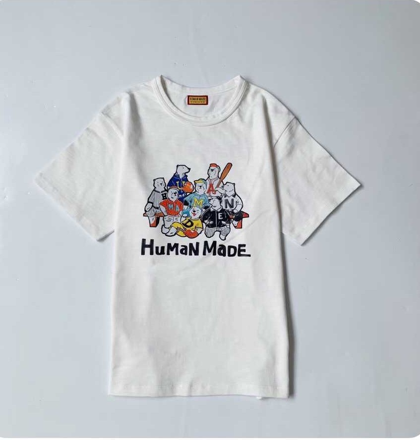 預訂 Human Made純棉竹節短袖Tee [貨號26A555]