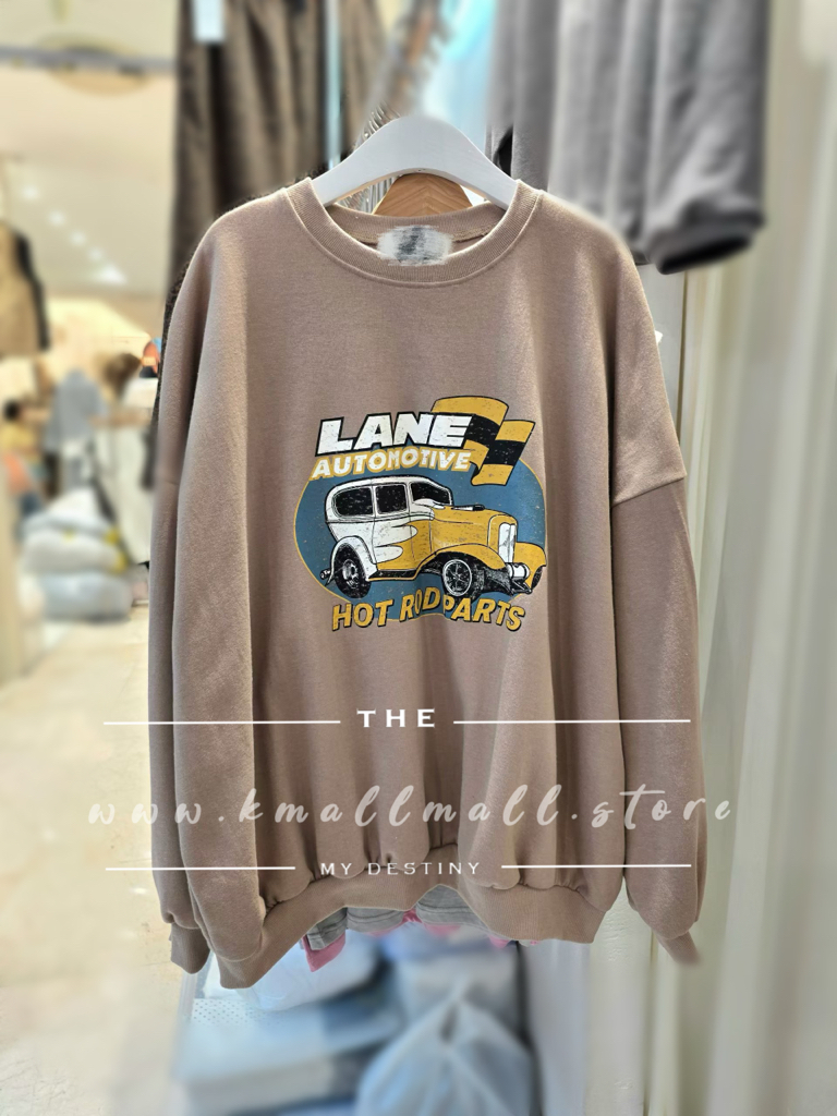 🍂Fall Pre order🍂 撞色print薄衛衣