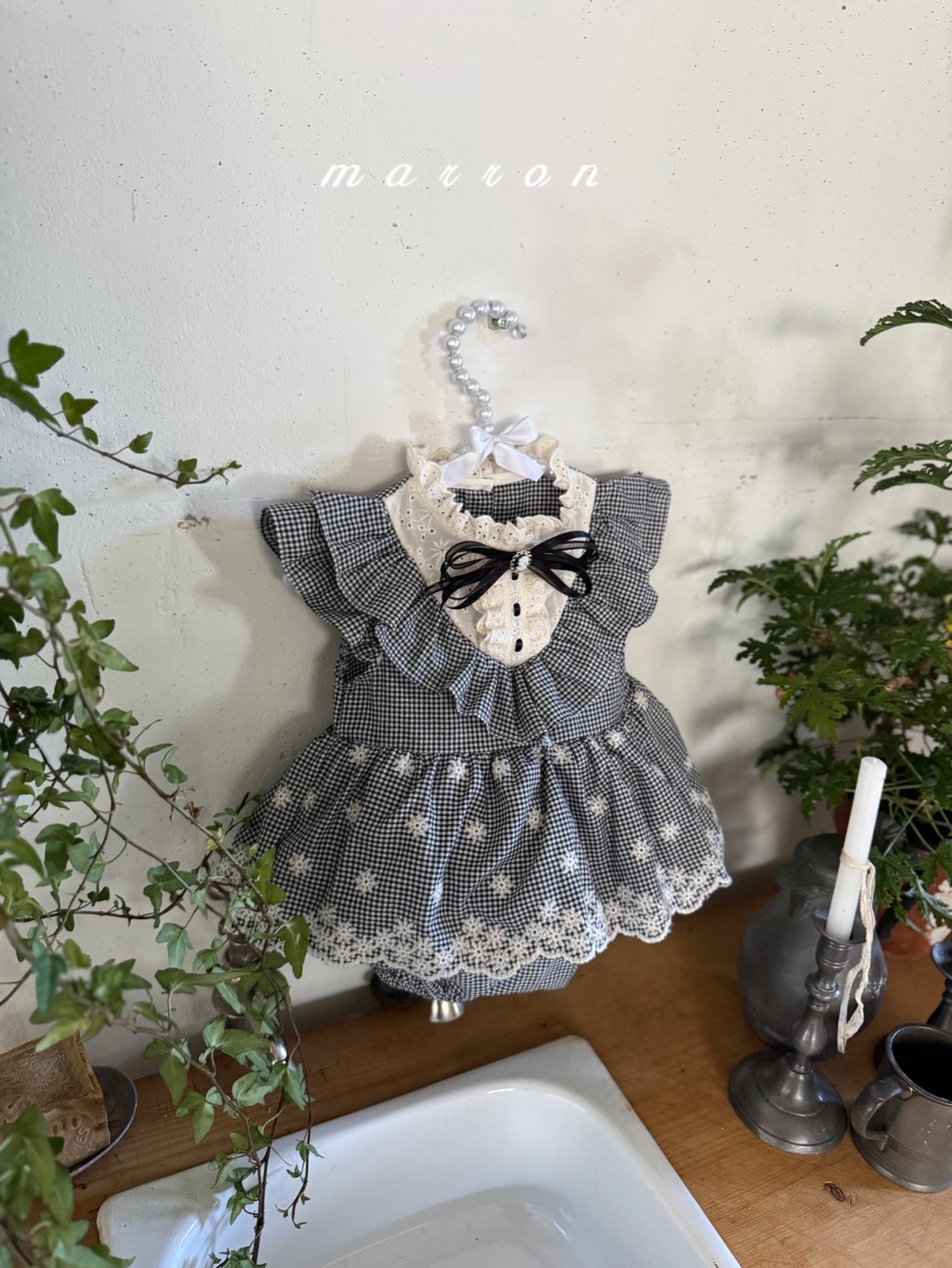 🇰🇷marron babysuit