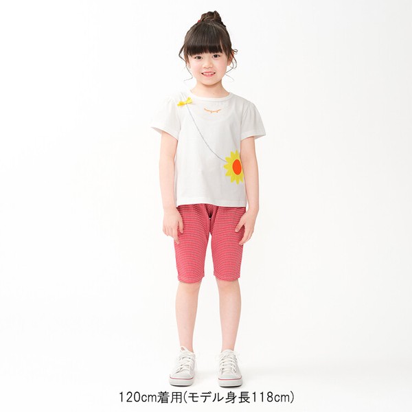 🆕【⭐訂購⭐】🇯🇵日本直送 🌀向日葵刺繡 A-line 短袖Tee［2款選］ 🌀 [ELCA-0162][260418]