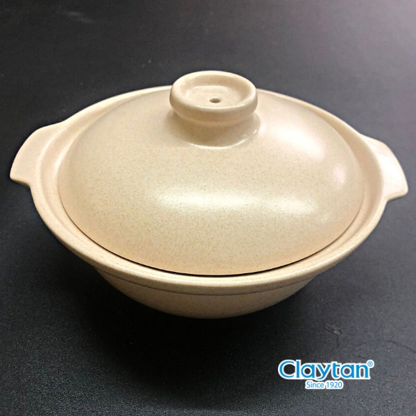 SPECKLE BEIGE SRO15/SRO20/SRO24 Oriental Casserole with Lid (SE)