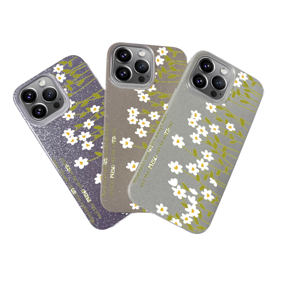 BLING CASE PHONE FOR IPHONE - DESIGN FLOWER A1