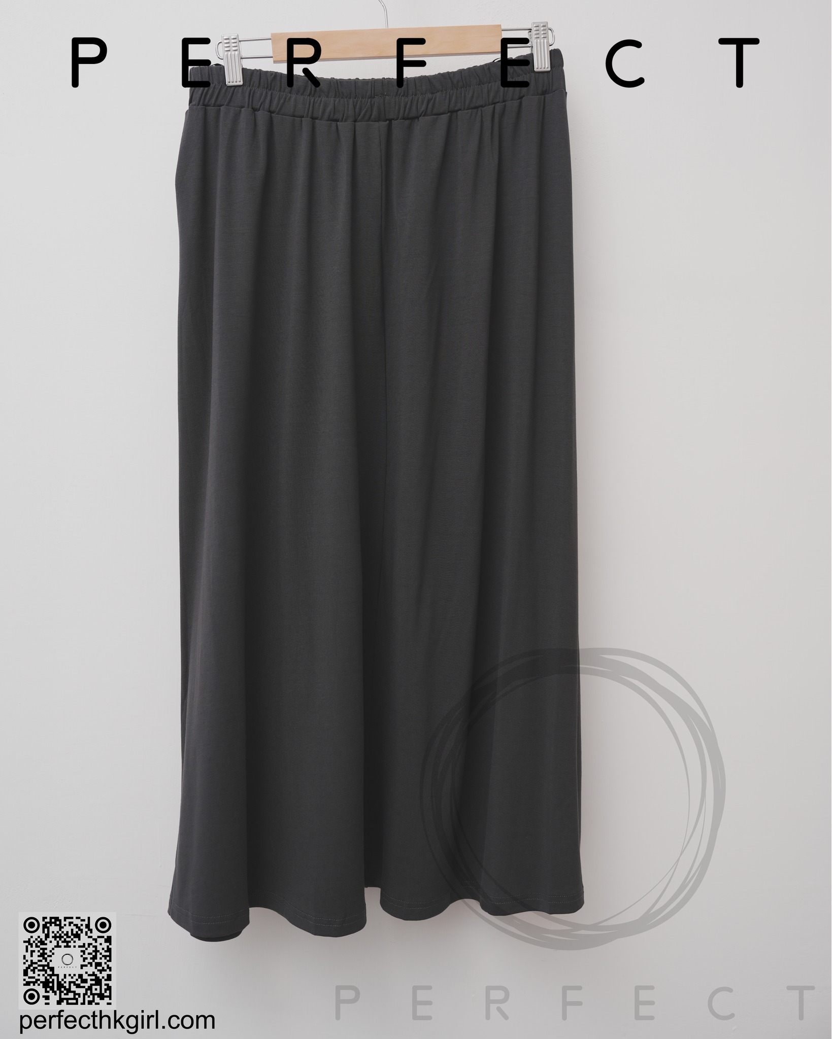 W0012_高彈力顯瘦四季背心涼感套裝裙（顯瘦黑）