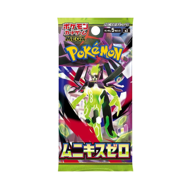 Pokemon寶可夢 - 日本版 PTCG M3 MEGA Munikis Zero 原盒原膜 (擴充包 30包/盒) ムニキスゼロ 虛無歸零