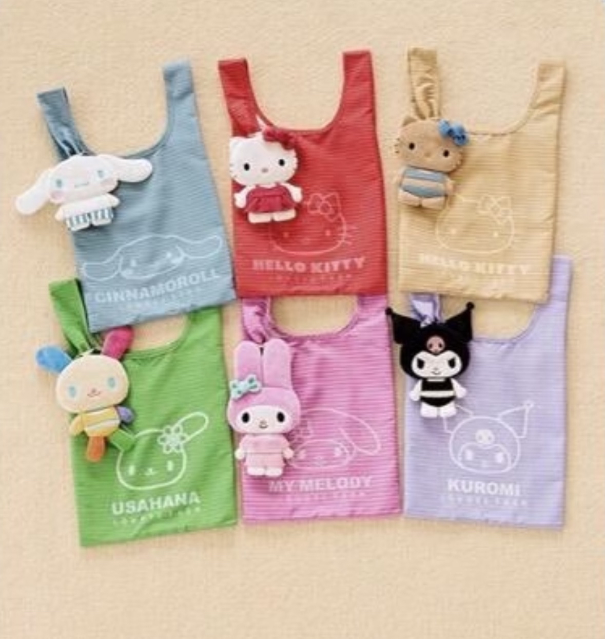 5月新品預訂｜日版 me% x sanrio 商品