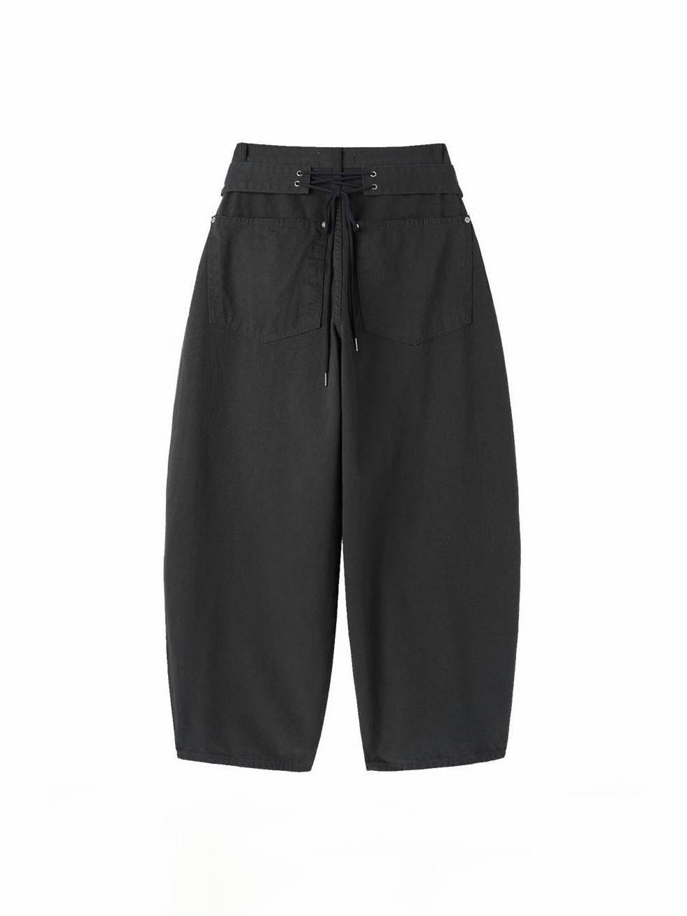 Back Lace-up Balloon Pants