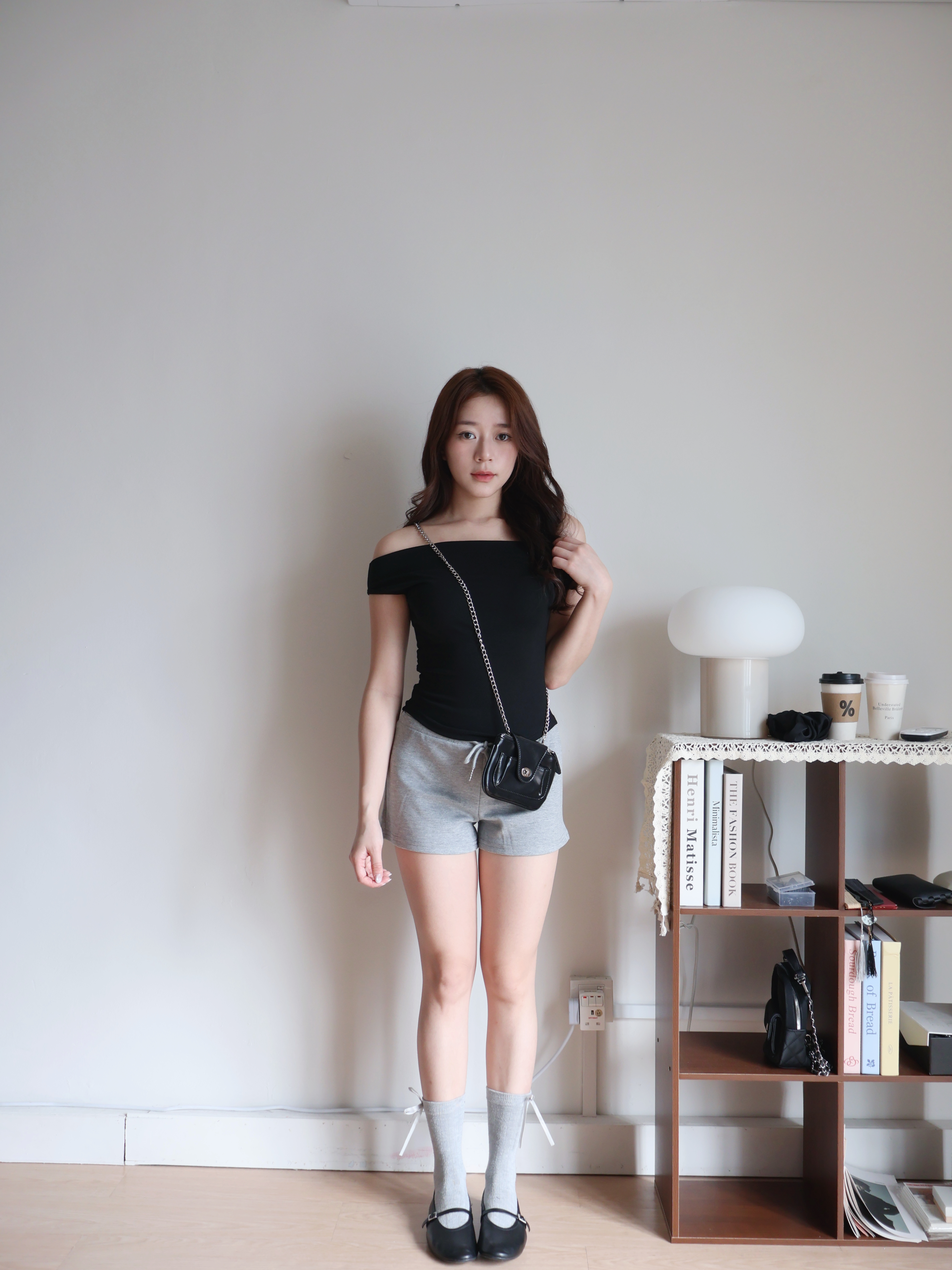 Rosie Cropped Top | Black