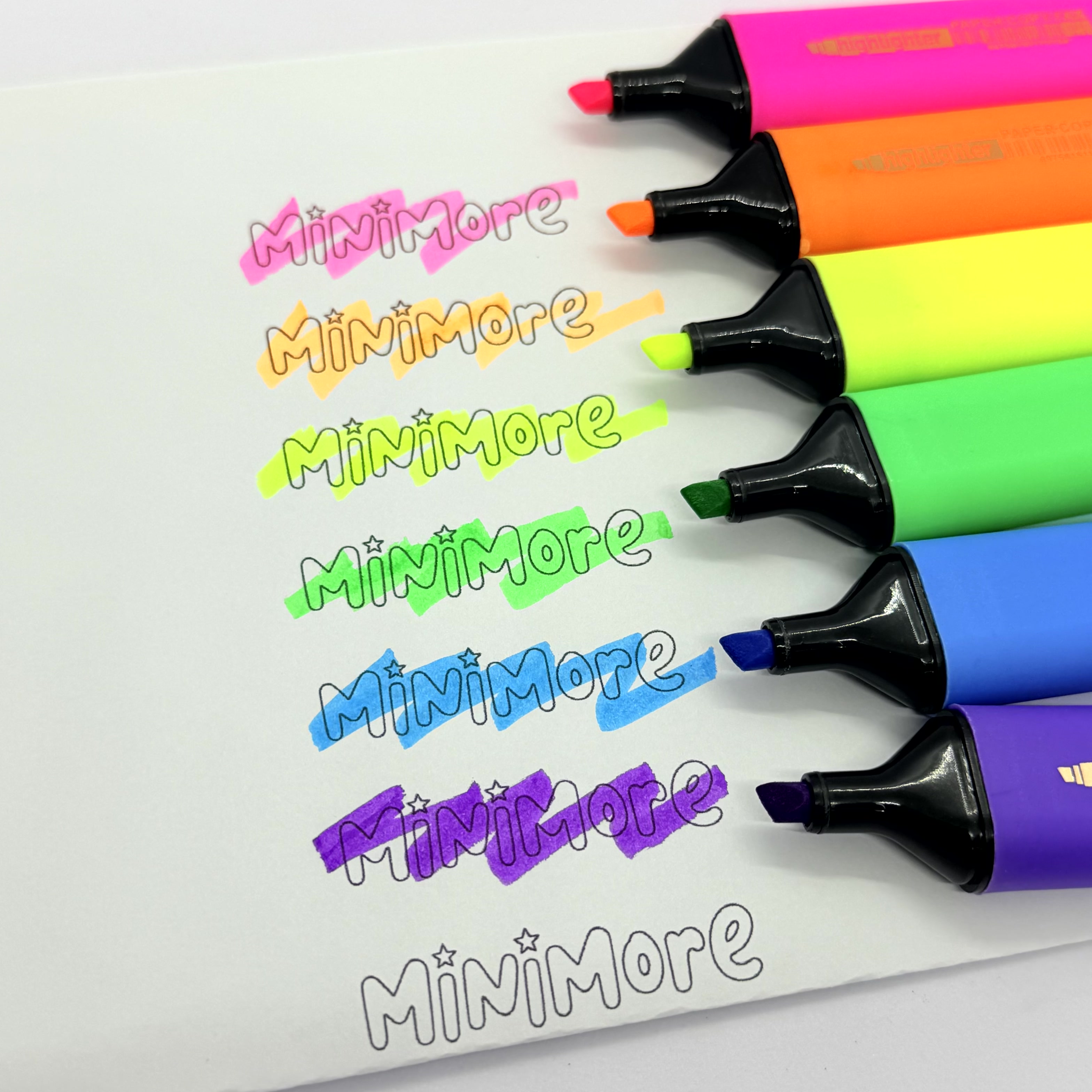 Minimore 螢光筆 6 支裝