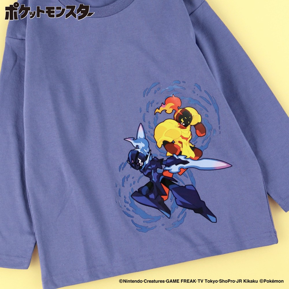 🆕【⭐訂購⭐】 🇯🇵日本直送 🌀#Pokemon 前後印花長袖Tee［6款選］🌀 [ELIA-0051][261008]
