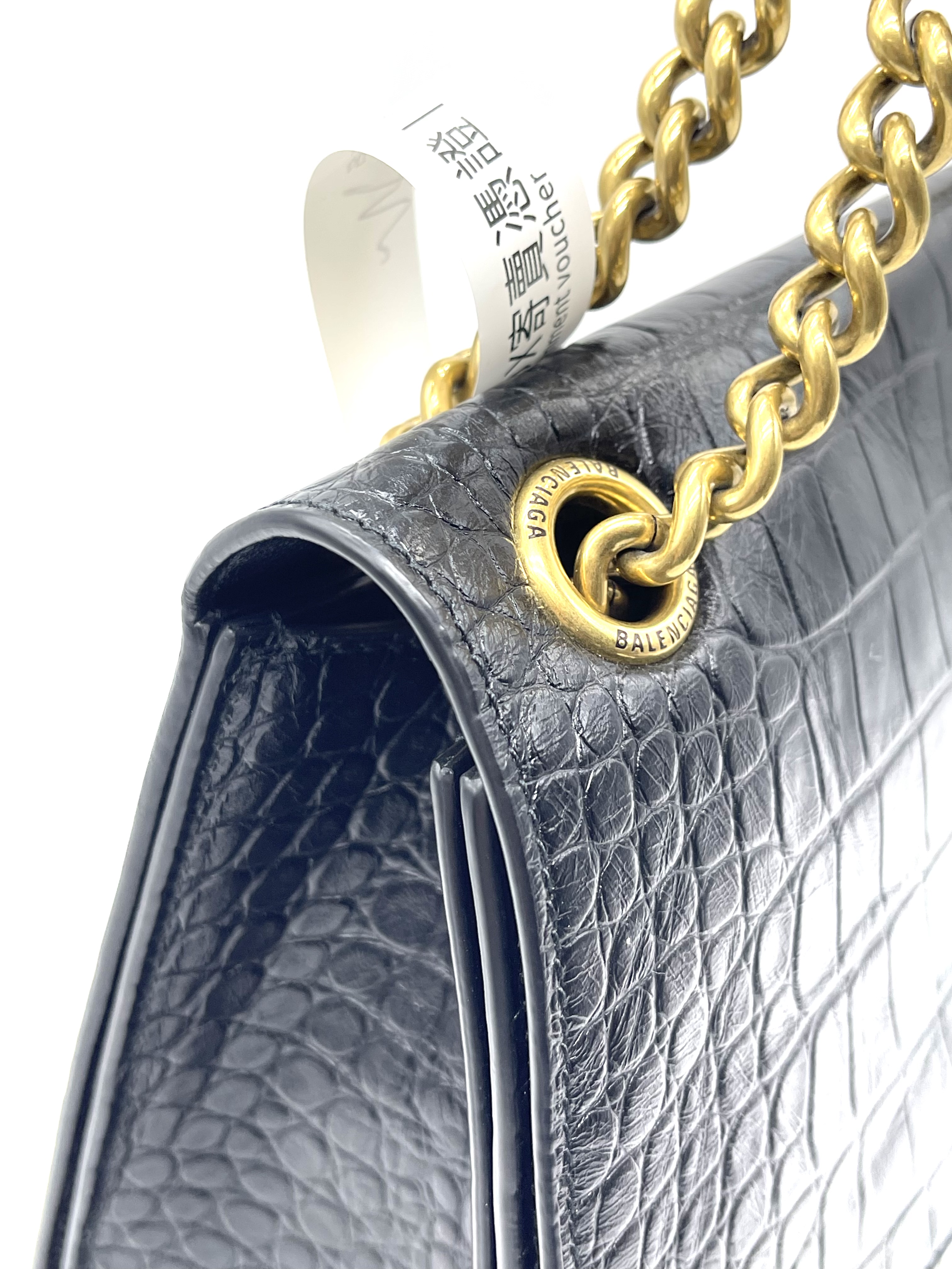 Pre-owned Balenciaga Crush Chain Flap Bag / Product Code: 26040103