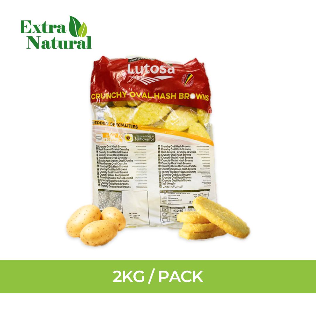 Lutosa Crunchy Oval Potato Hash Brown