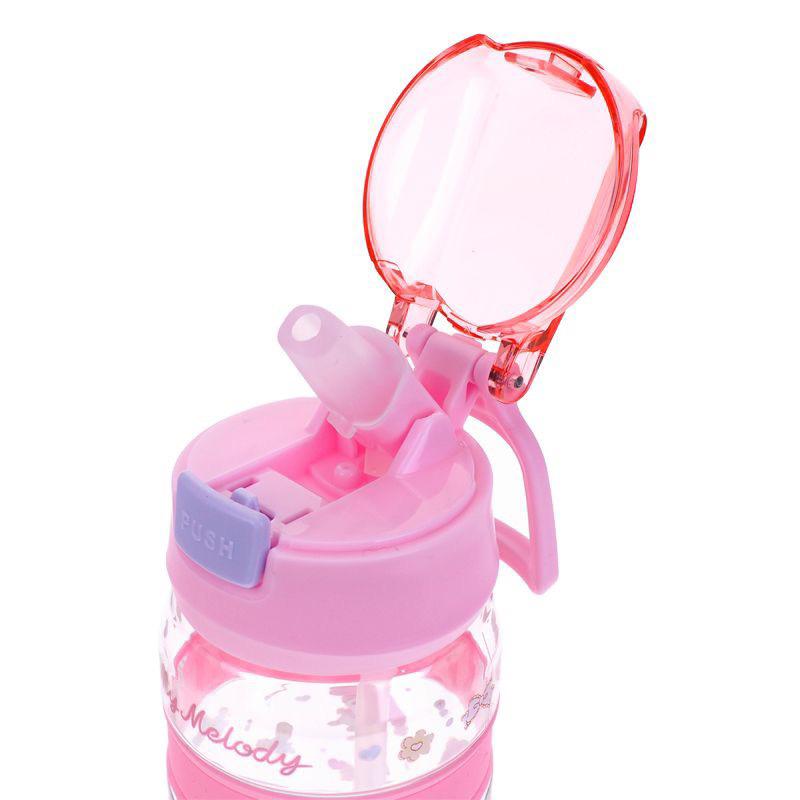 My Melody 550ml BPA & BPS Free 膠水樽連飲管(9-8328-1）