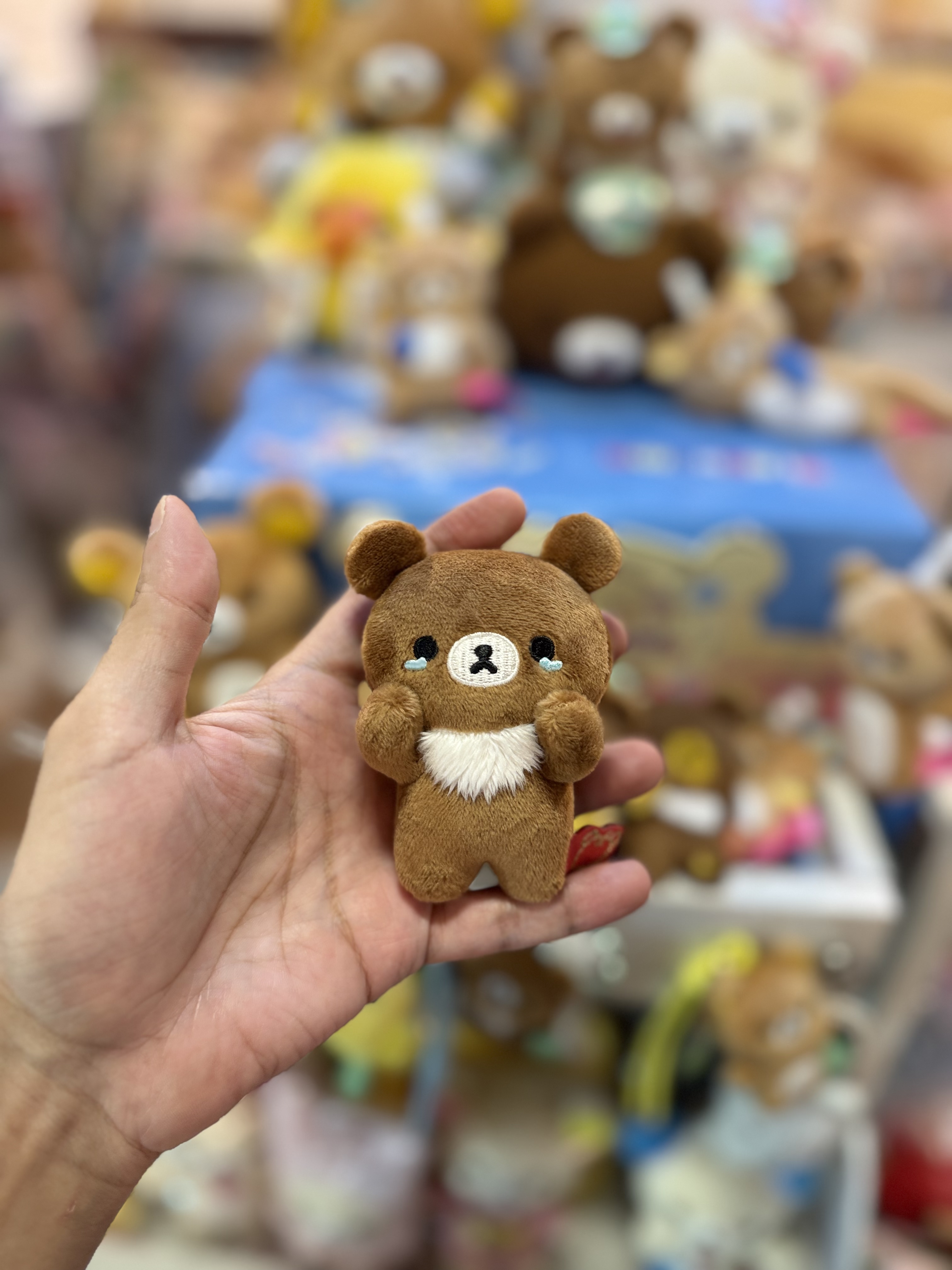 《現貨》全新日本小熊10週年紀念巡迴pop up店限定小熊探險隊系列3隻手玉連索袋套裝
