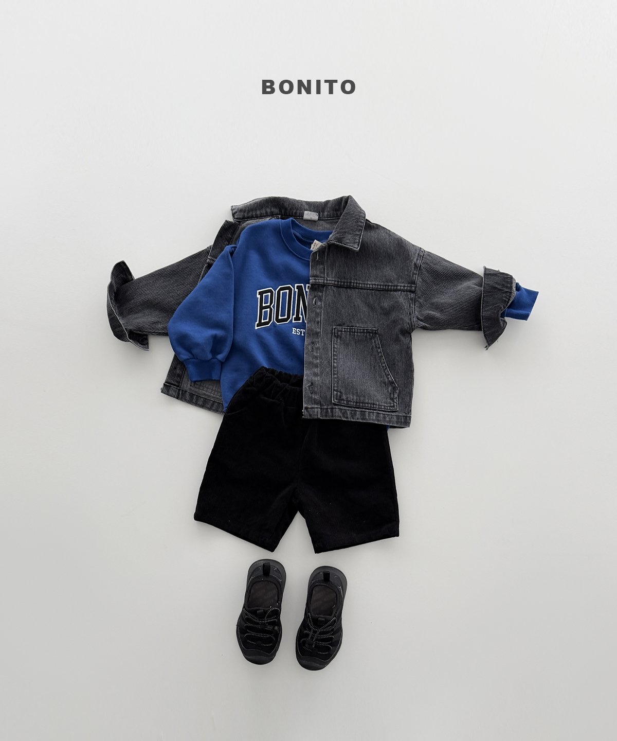 Bonito | Patch Embroidery Sweatshirt