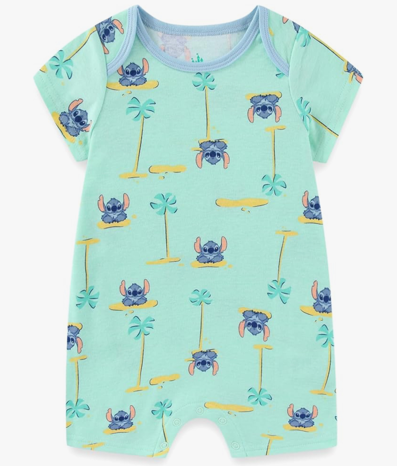 🇯🇵預訂 日本直送🇯🇵史迪仔印花短袖連身服兩件套