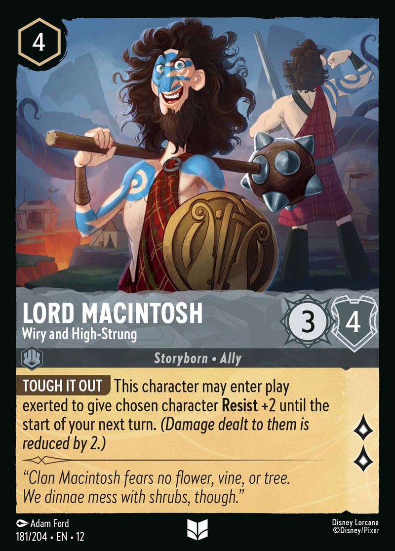 Lord Macintosh - Wiry and High-Strung | Set12-181 | Non-foil