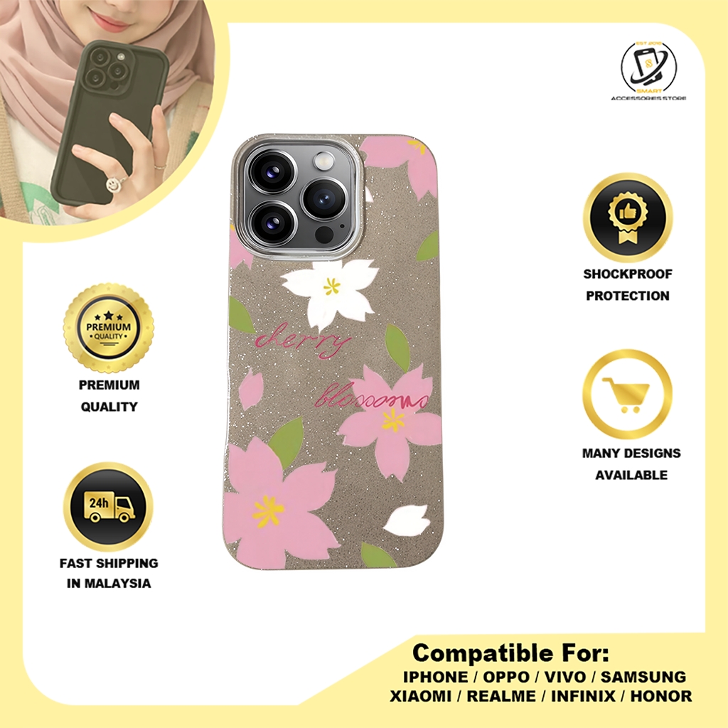 BLING CASE PHONE FOR IPHONE - DESIGN FLOWER I