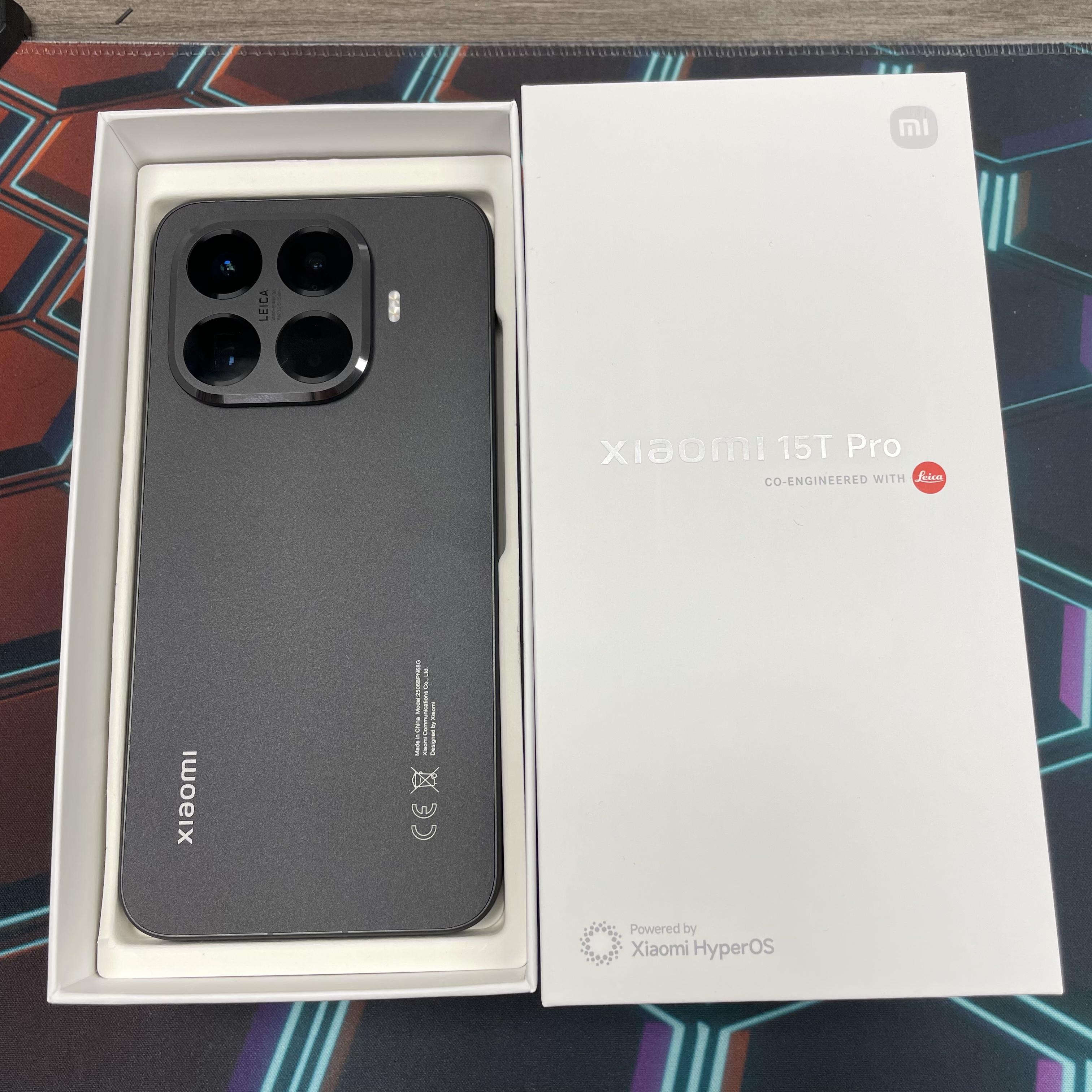 *6659 XiaoMi 15T Pro 完美機 12+512GB 黑色 black
