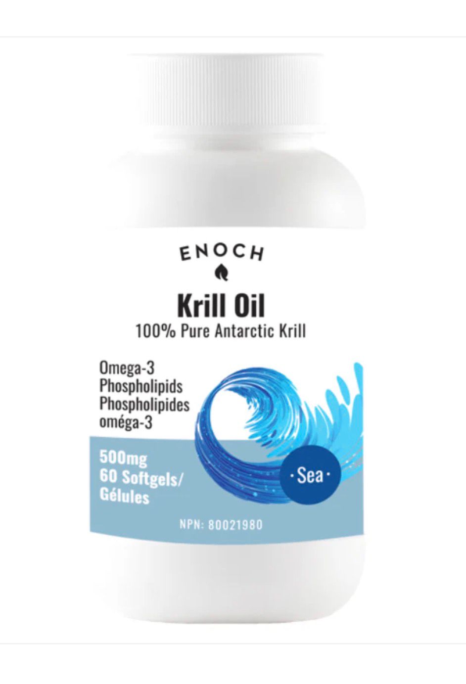 Enoch 磷蝦油軟膠囊 500毫克 120粒