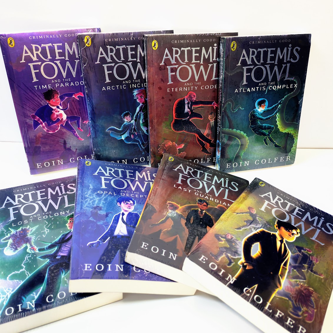  Artemis Fowl 8 Book Set阿特米斯奇幻歷險  B174