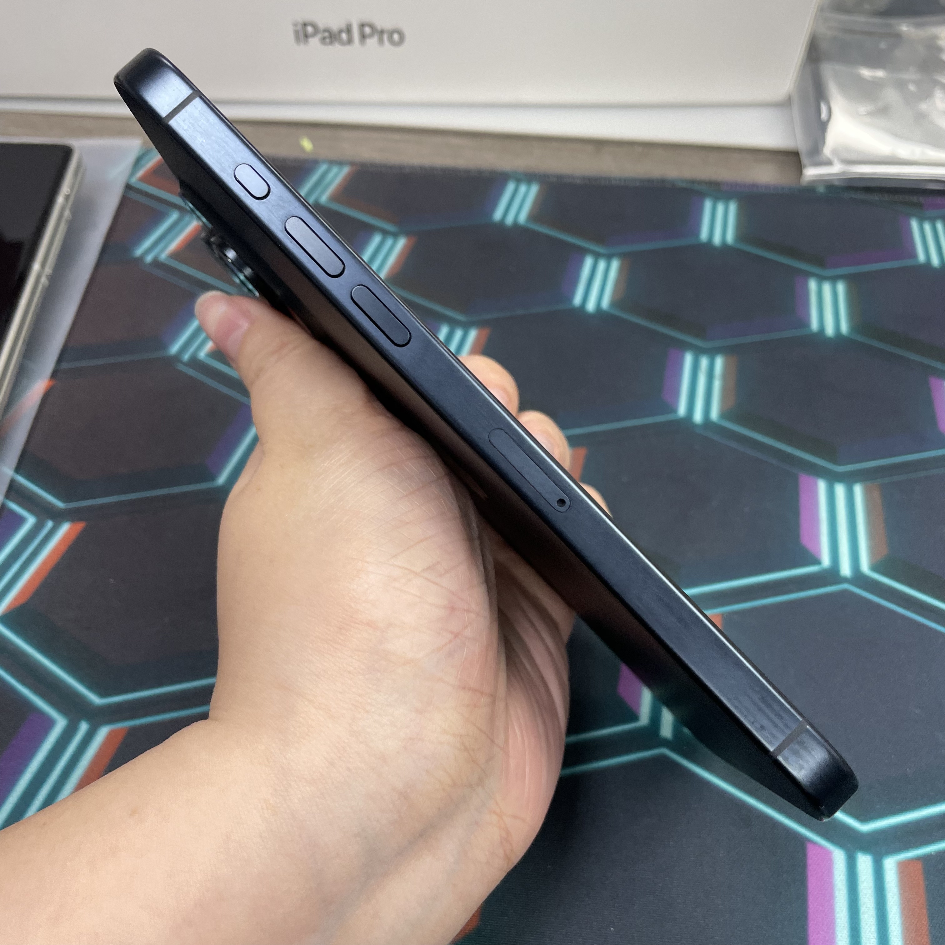 *7729 15 pro max 完美機 512Gb 電84 藍色 blue