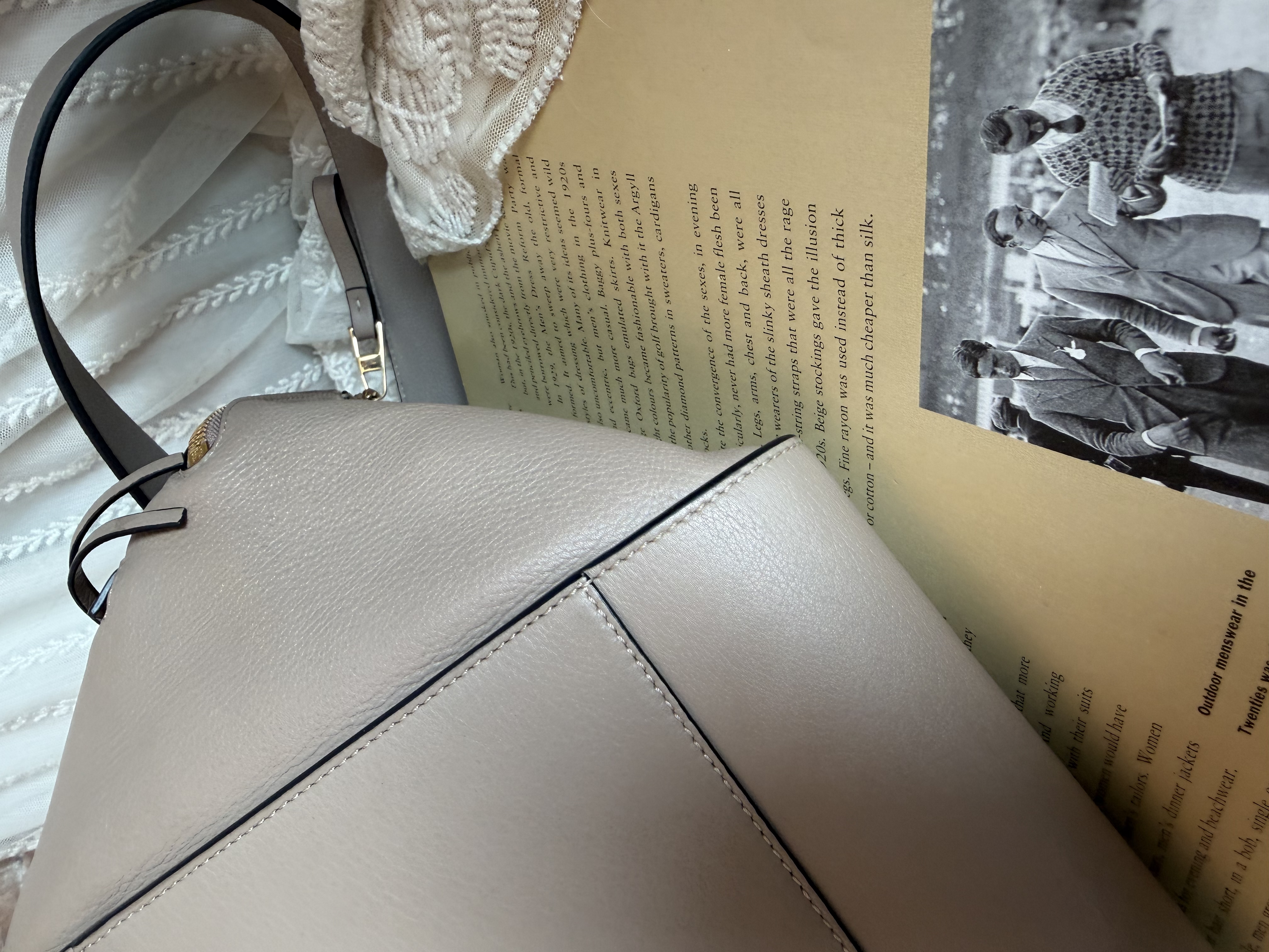 Loewe Hammock grey leather bag / shoulder bag handbag crossbody bag