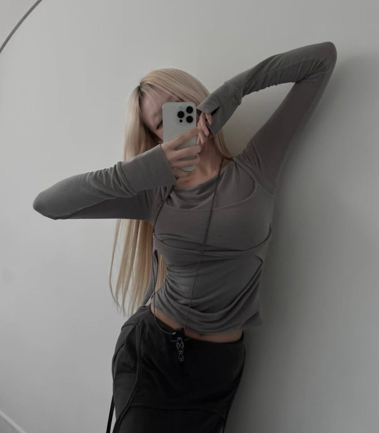 🇰🇷訂購｜FLARE UP 26SS｜Layered Bustier Long Sleeve 5色 