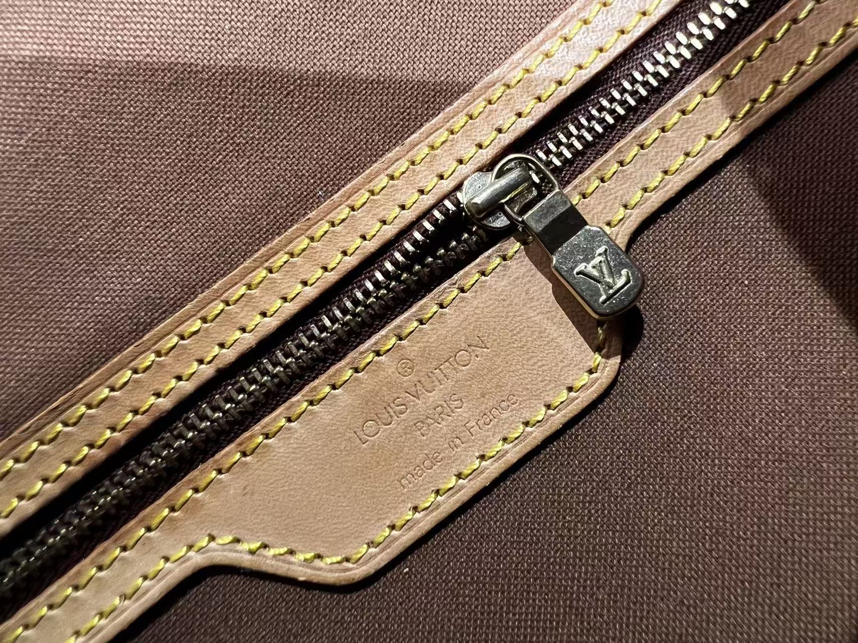 LV Monogram Satchel Messenger