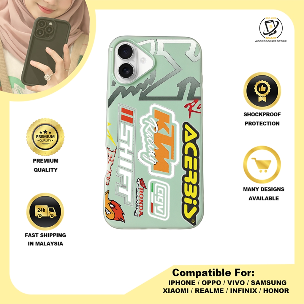 JELLY CASE PHONE FOR IPHONE - DESIGN MOTORSPORT B