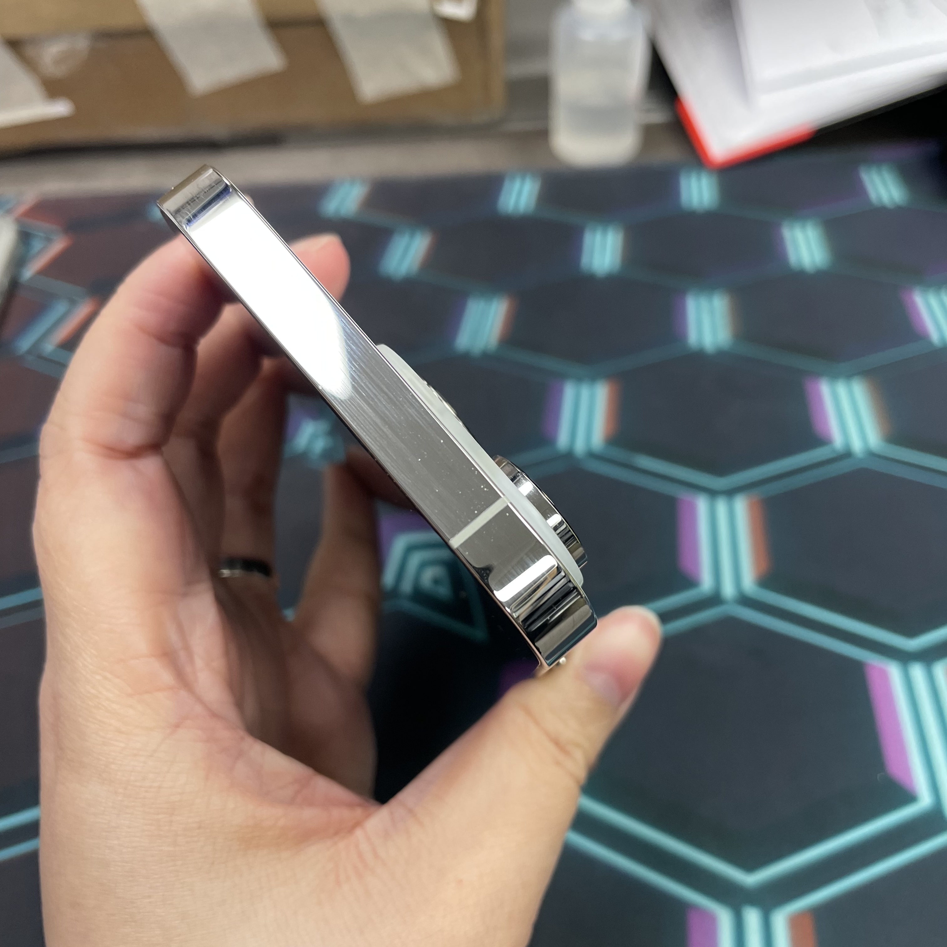 *8365 14 pro 完美機 256GB 電100 白色 white