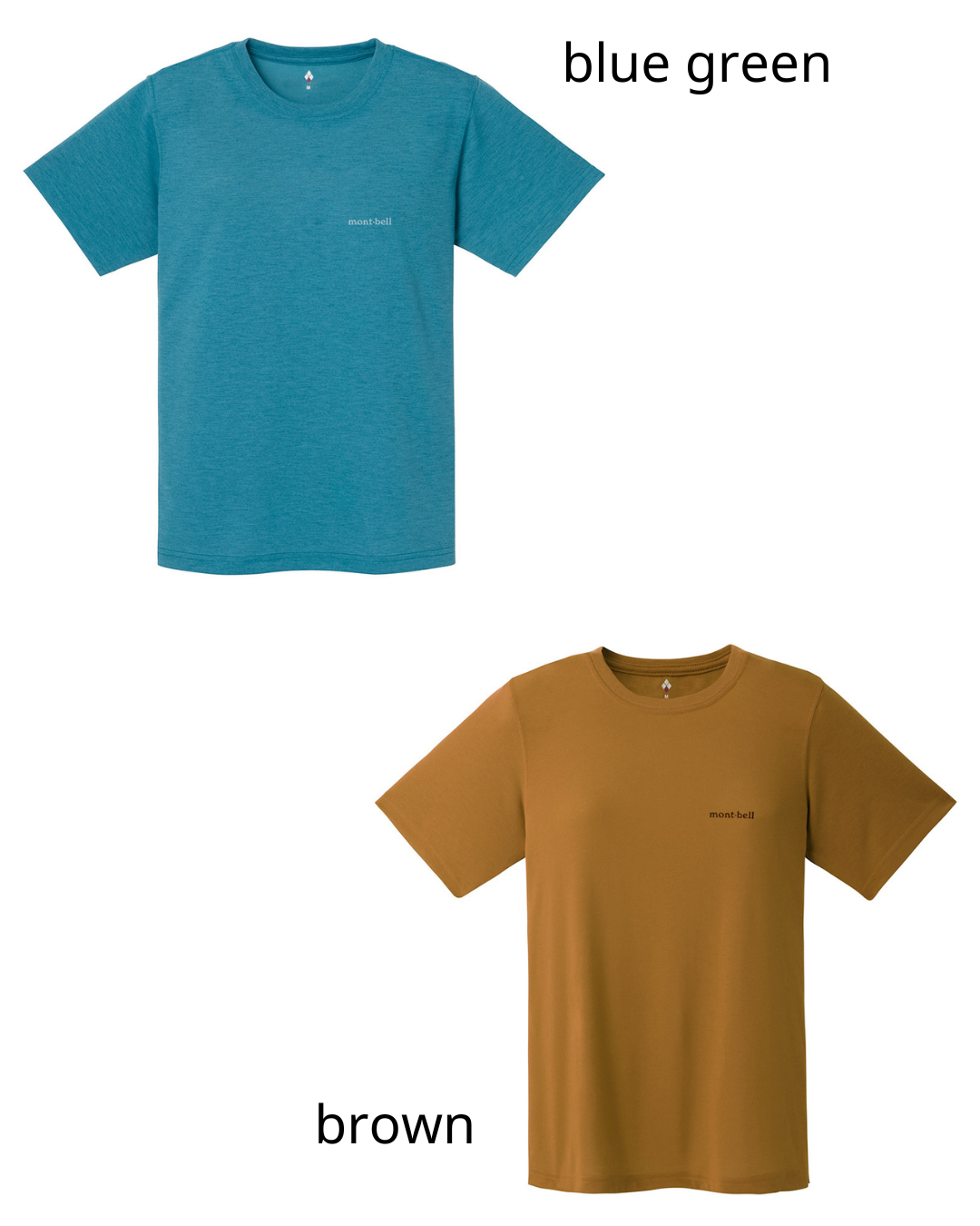 日本代購【 2026新色 日本直送  montbell wickron Logo tee 女裝 簡約 短袖  品牌 標誌 T 恤 | mont-bell 】