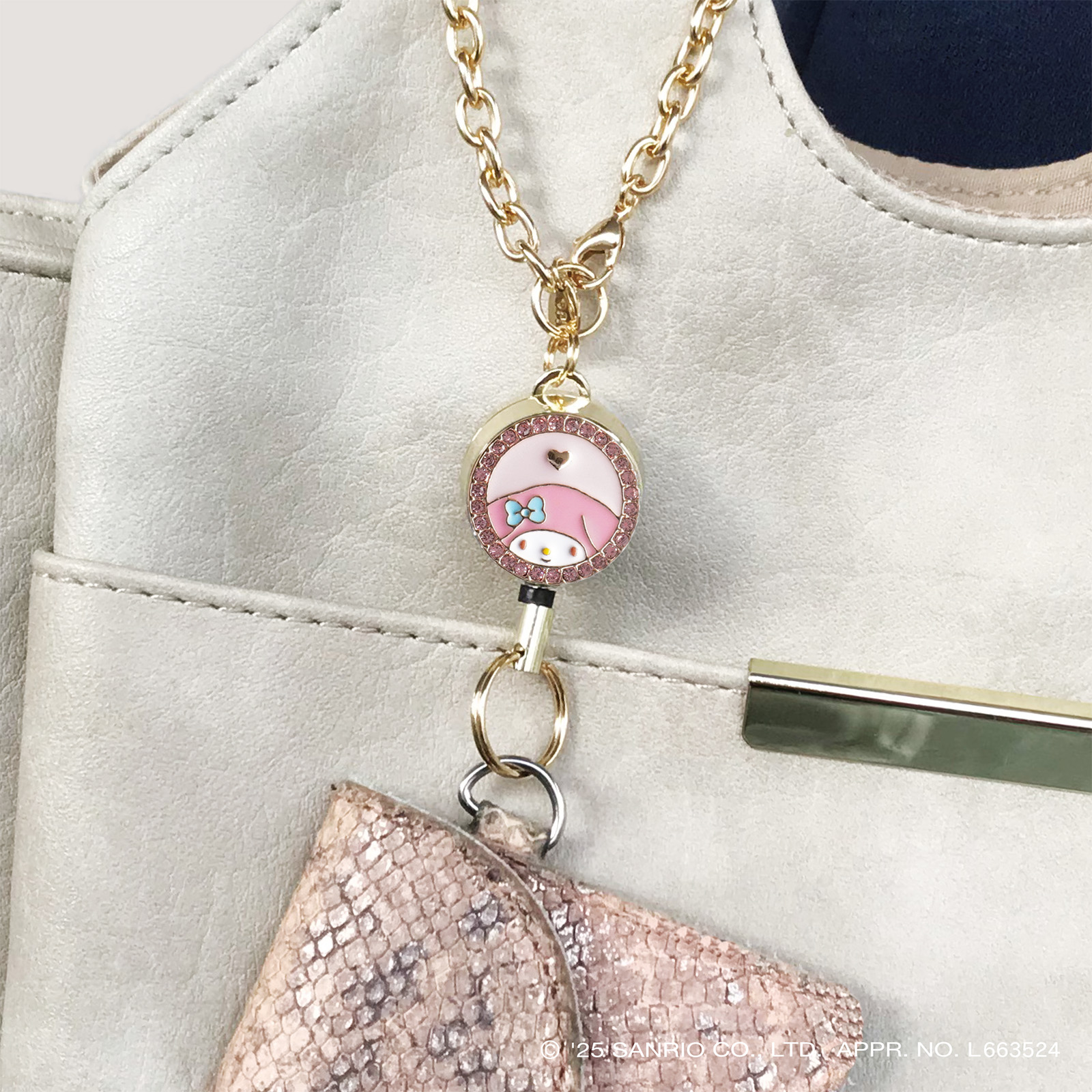 🆕【⭐訂購⭐】🇯🇵日本直送 #Sanrio 寶石 #捲軸鑰匙圈［8款選］🌀 [ELAD-0205][260222]