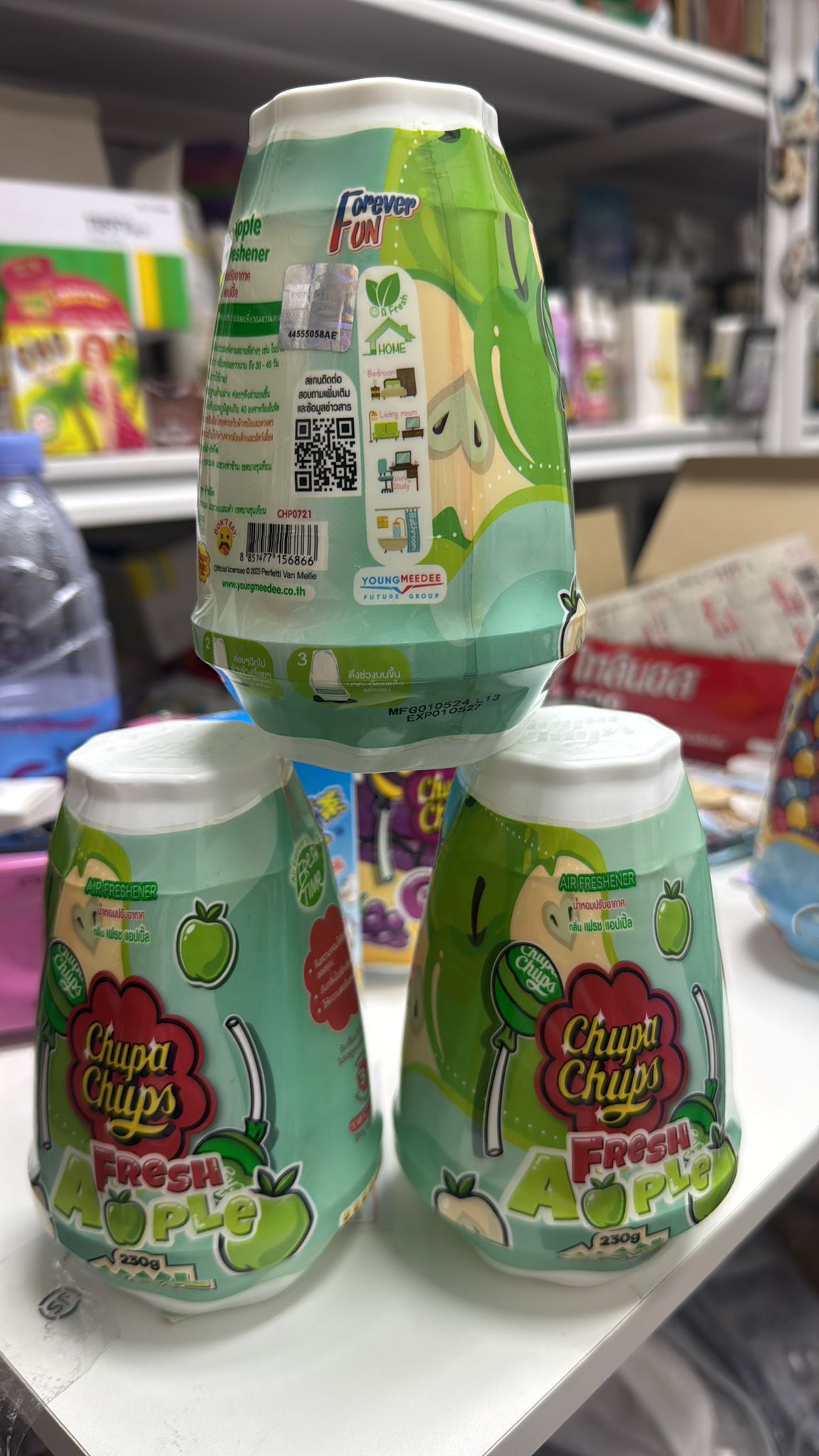 泰國🇹🇭Chupa Chups青蘋果味 固體空氣清新劑 230g