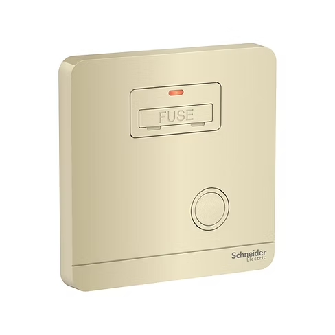 施耐德 AvatarOn 沉醉金 13AFuse有燈 接線蘇