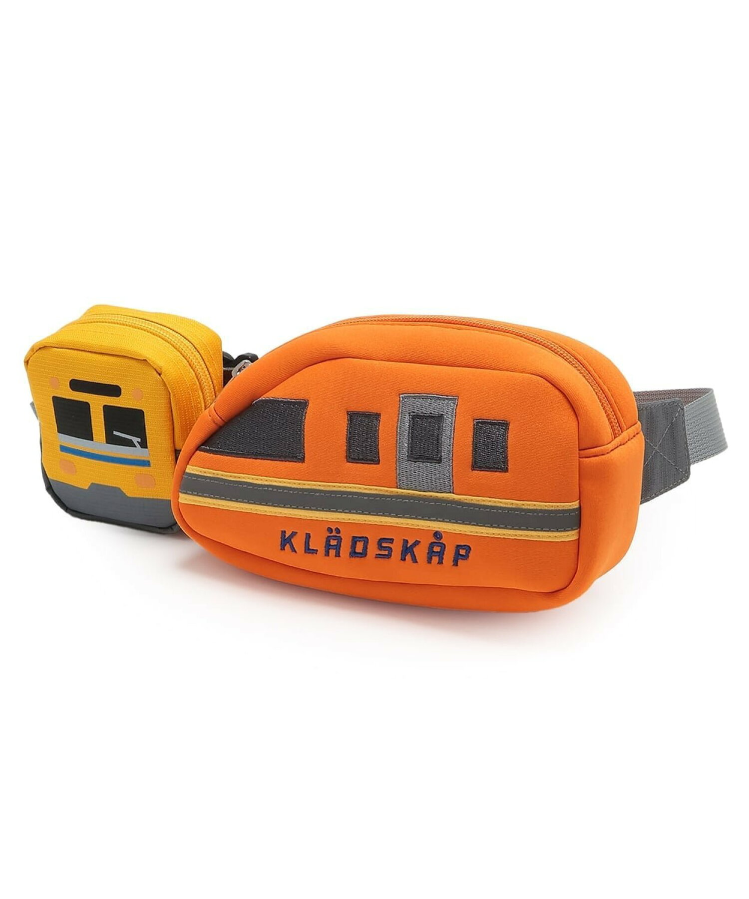 🆕【⭐訂購⭐】🇯🇵 日本直送 🌀kladskap 火車主題造型腰包［2款選］🌀 [ELHD-0046][260910]